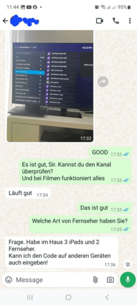 Positive Erfahrung mit IPTV Smarters Pro Österreich von Salzburg Nutzer