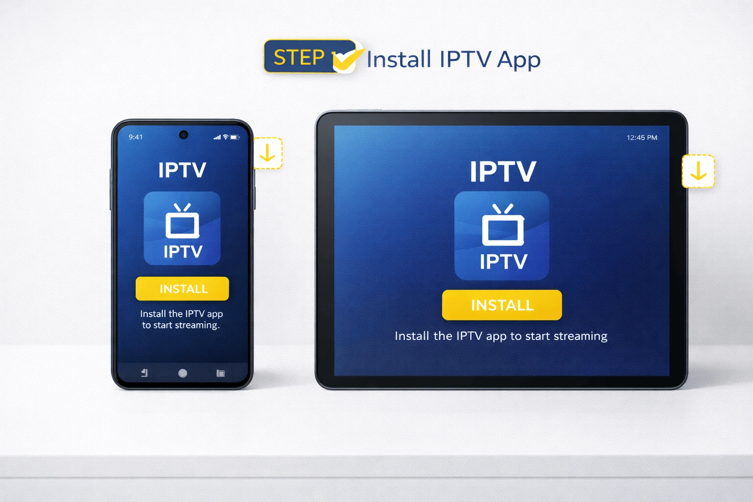 IPTV App im Samsung oder LG Smart TV Store für Österreich auswählen
